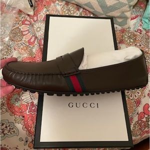 Brand new men’s 13 and a half Gucci loafers